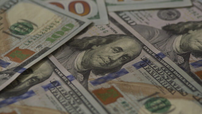 Pile of $100 bills