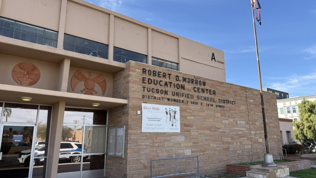 The Robert D. Morrow Education Center, headquarters of the Tucson Unified School District, is pictured on March 4, 2026.