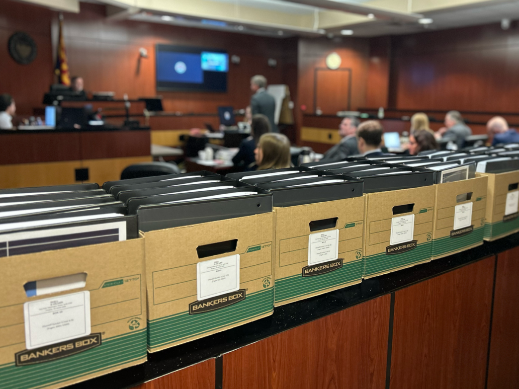 School voucher spending records released to 12News, assembled in a Maricopa County Superior Court courtroom.